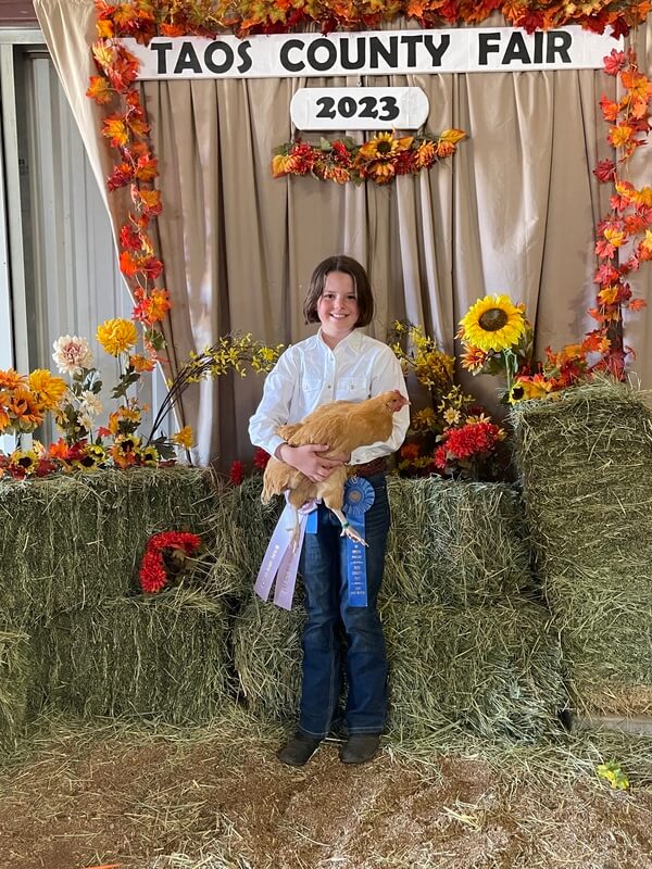 4-H Taos County Fair Multi-Ribbon Winner (Poultry)-Taos County Fair-Juan I. Gonzales Agricultural Center-Taos, NM